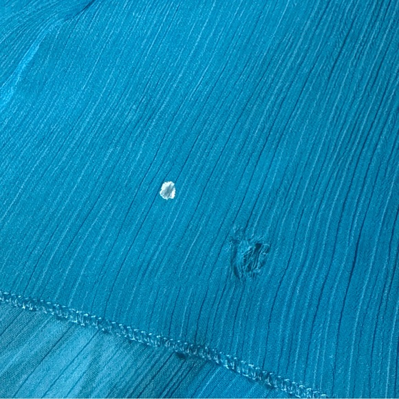 Rue 21 Black and Turquoise Maxi Skirt - Picture 5 of 5